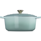 Cast Iron Signature Round CasseroleSage image number 2